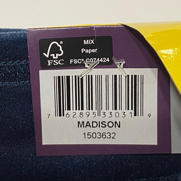 Gloria Vanderbilt Madison Pull On Denim Crop Pants Size 6 - Picture 9 of 9